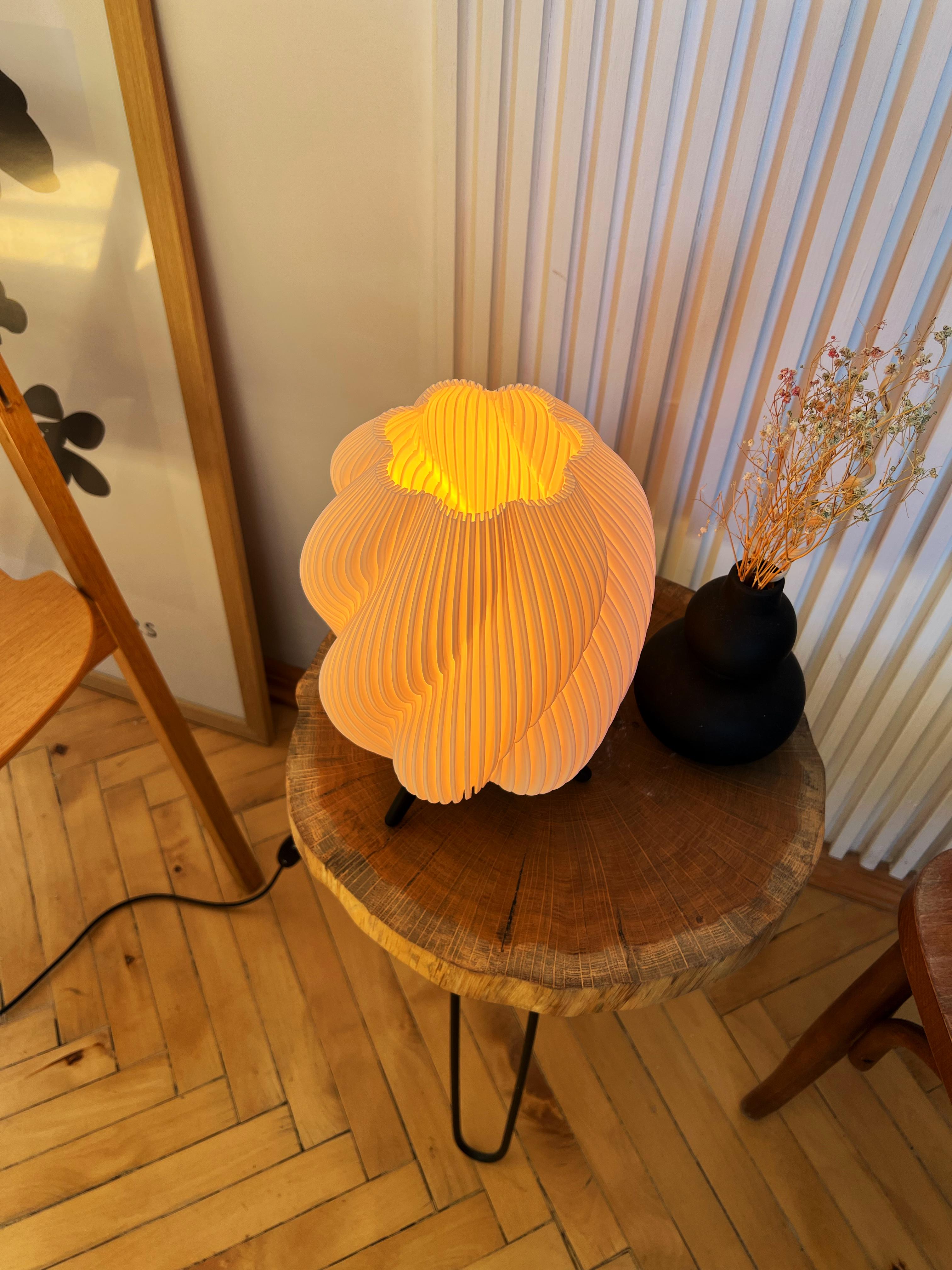 Настільна лампа TEPLO FLOWA L 3,1 Вт Е27 Білий (100101) - фото 11