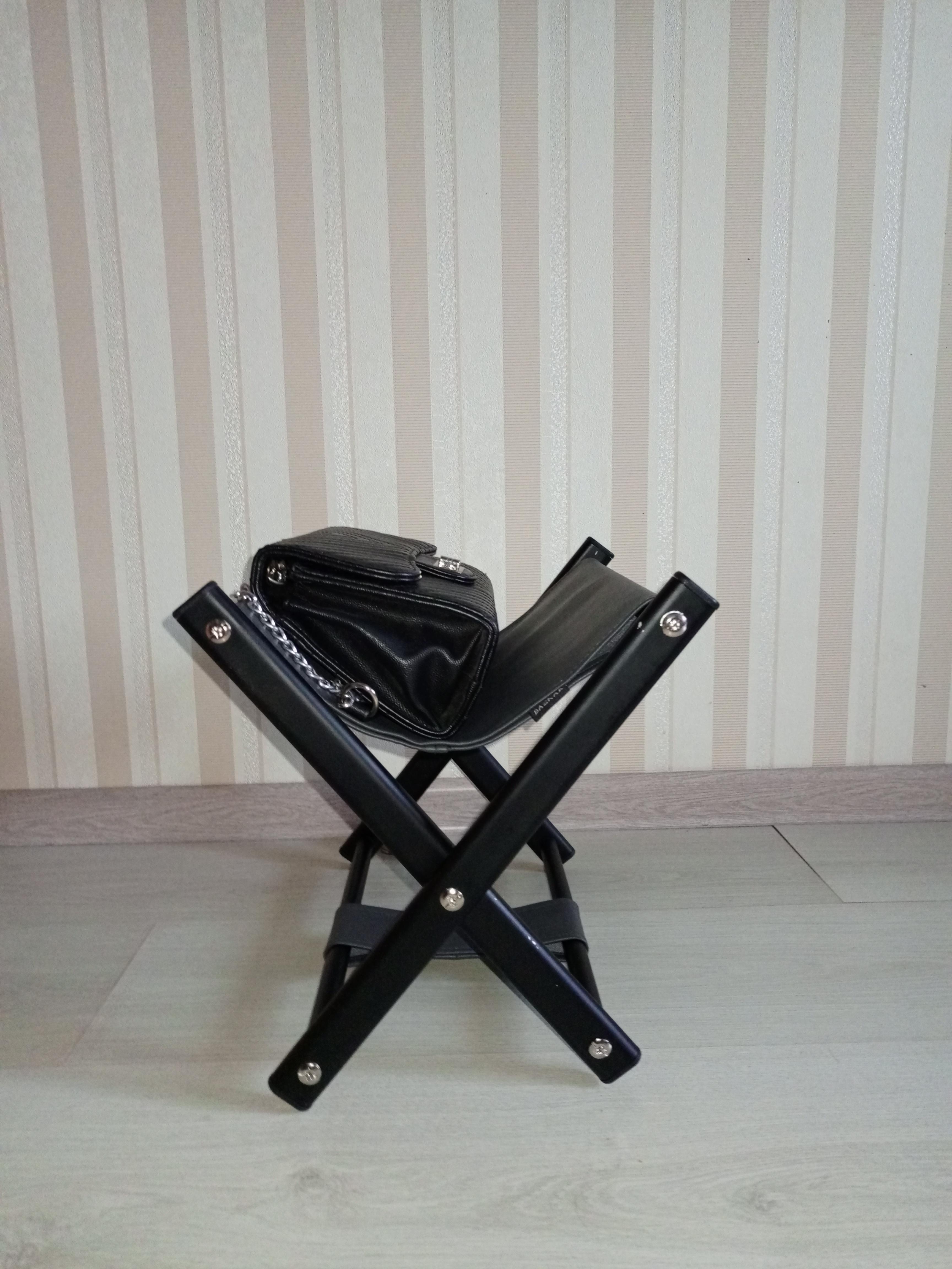 Підставка для сумки висота 31 см Графітовий/Чорний - фото 5 Підставка для сумки висота 31 см Графітовий/Чорний - фото 5