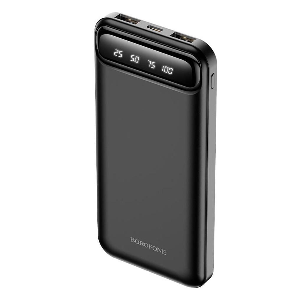 Повербанк с дисплеем Borofone BJ14 10000 mAh Черный (6931474750310)