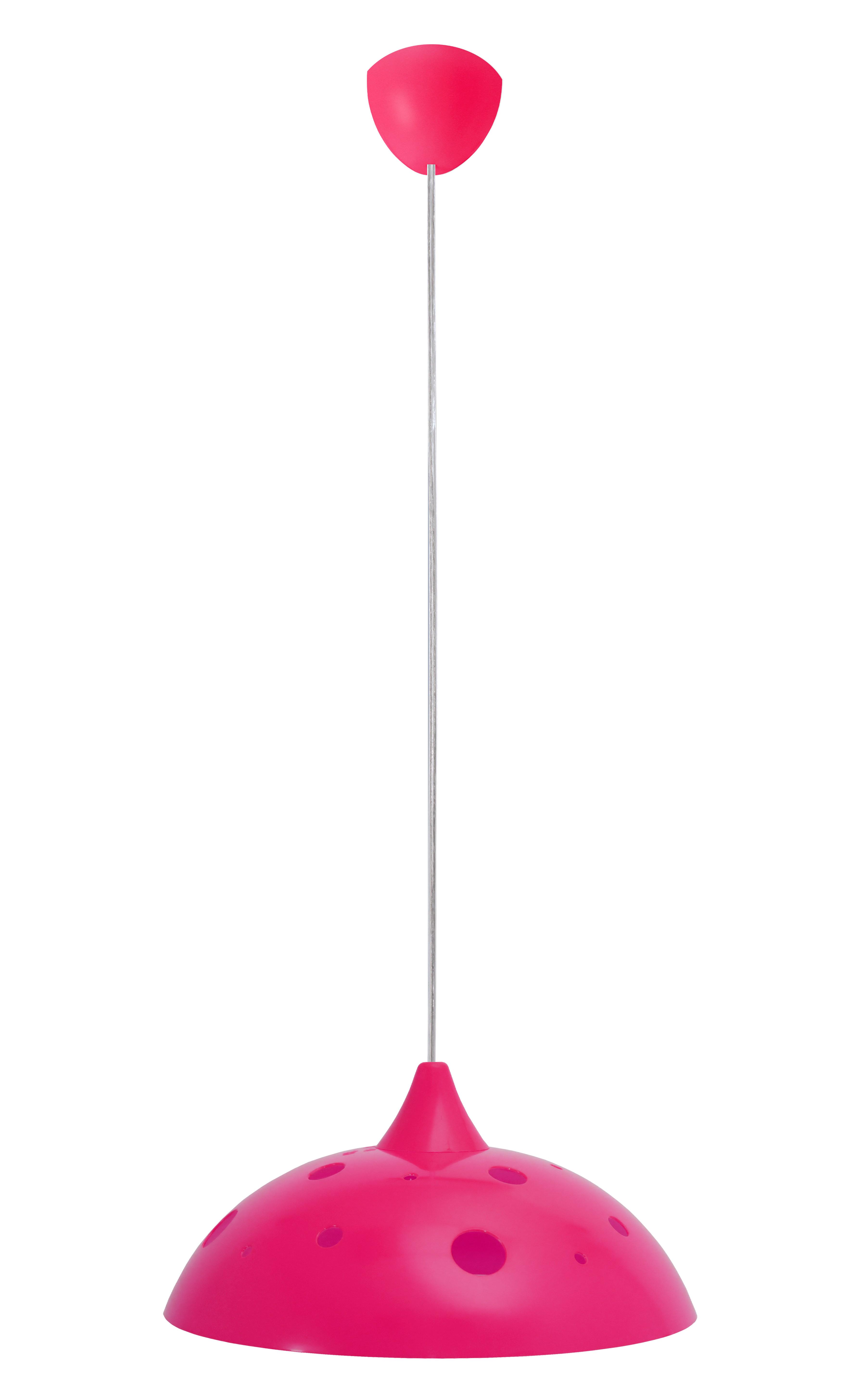 Підвісний світильник ERKA 1302 стельовий Е27 Рожевий (27550770)