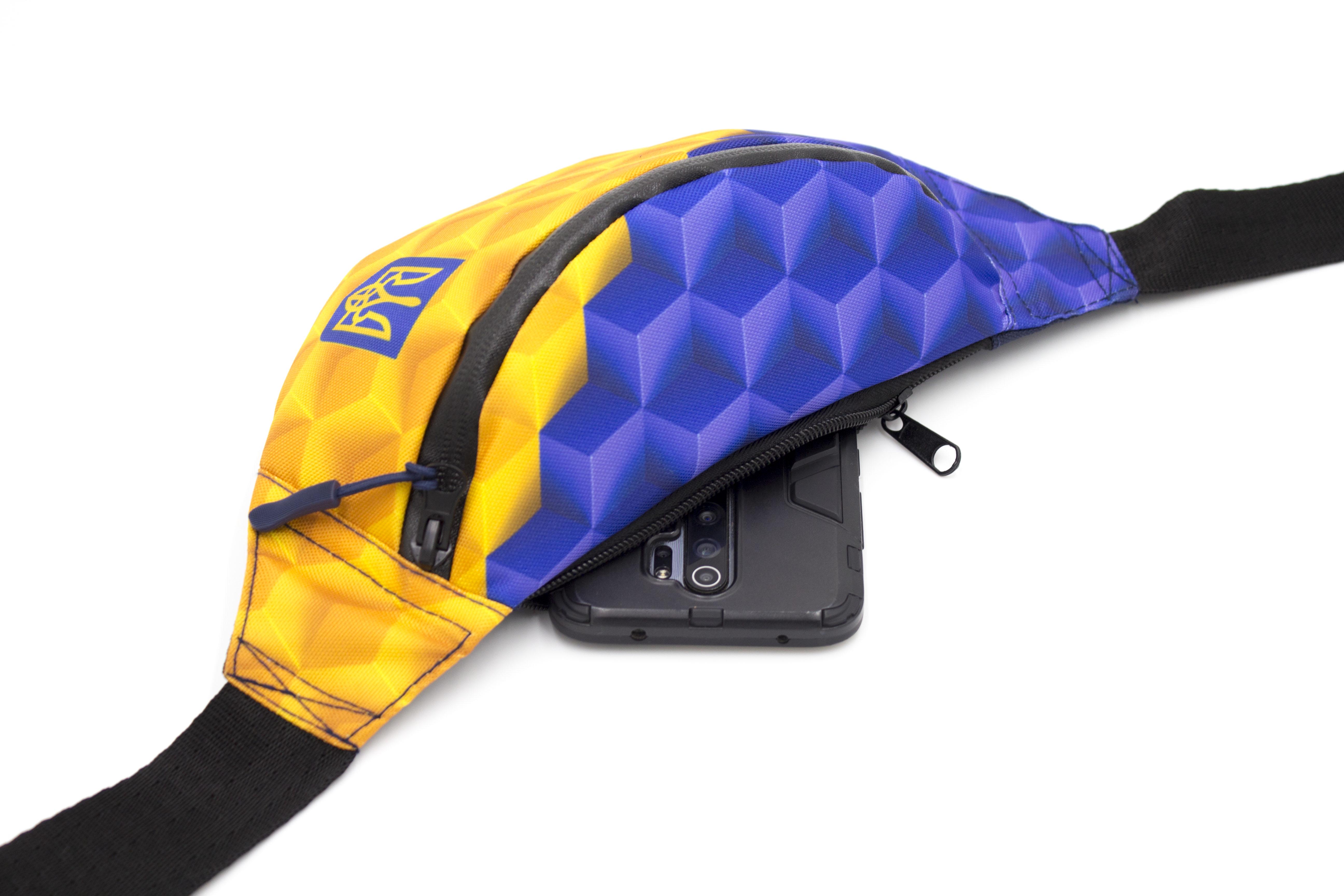 Сумка бананка Тризуб (BP-001) - фото 3 Сумка бананка Тризуб (BP-001) - фото 3