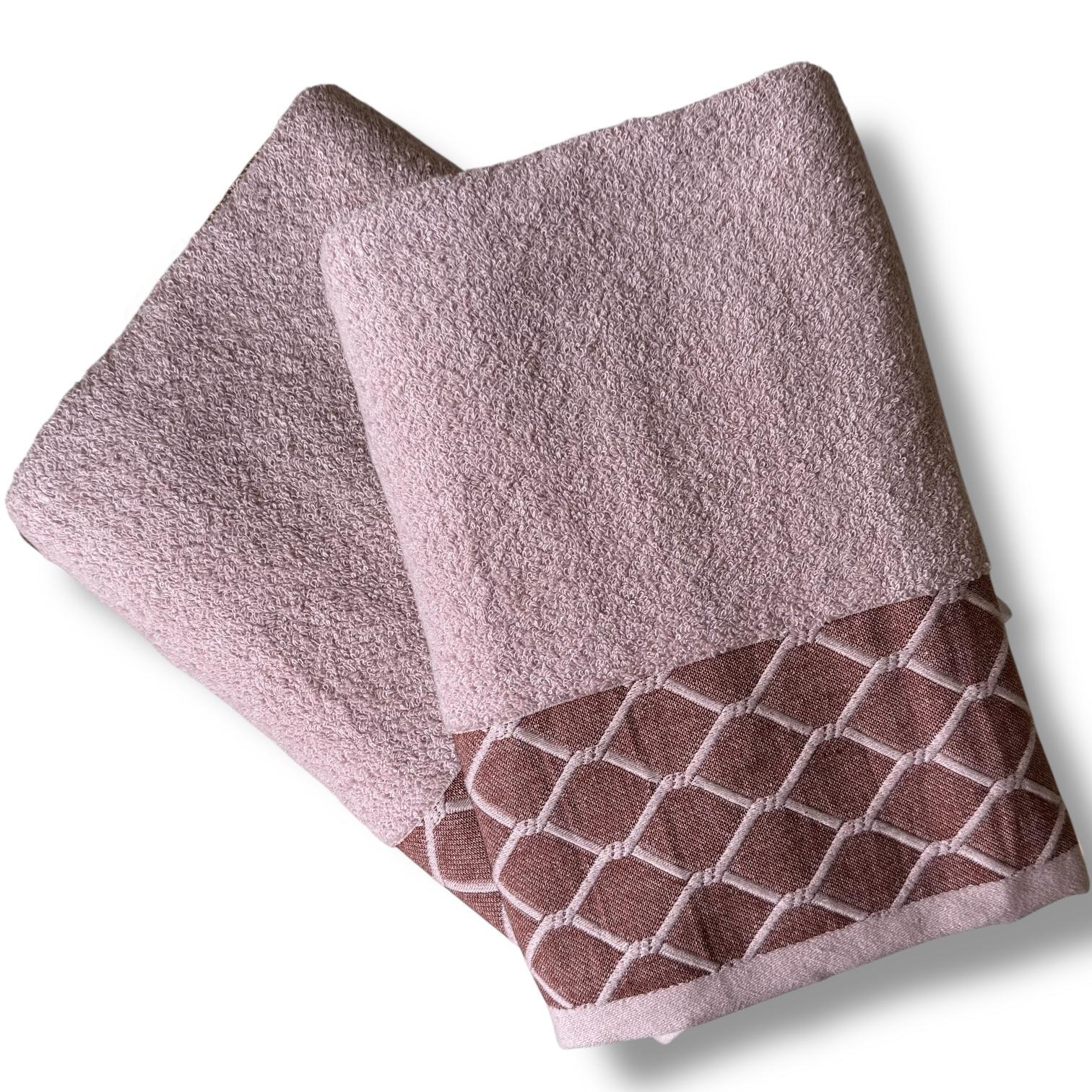 Рушник махровий Malloory Home 70x140 см Світло-рожевий (69-5-2) - фото 1 Рушник махровий Malloory Home 70x140 см Світло-рожевий (69-5-2) - фото 1