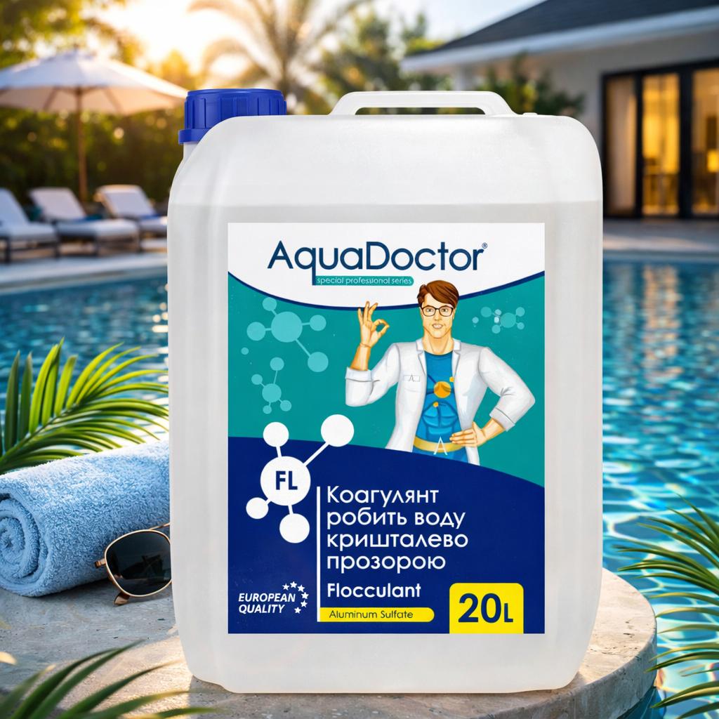 Коагулянт от мутной воды Aquadoctor FL 20 л (19516)