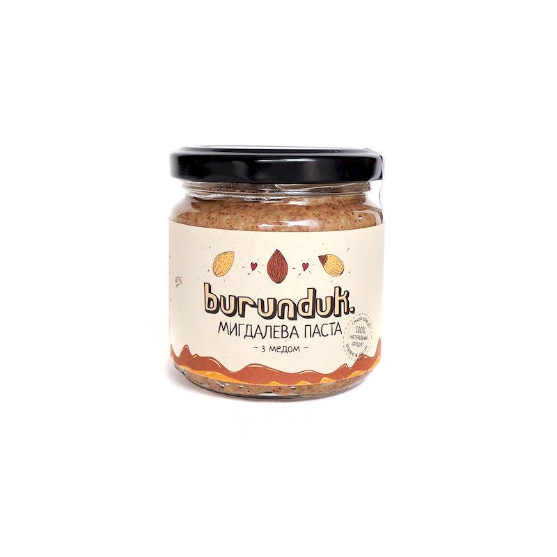Мигдалева паста з медом Бурундук 180 г (26358903)