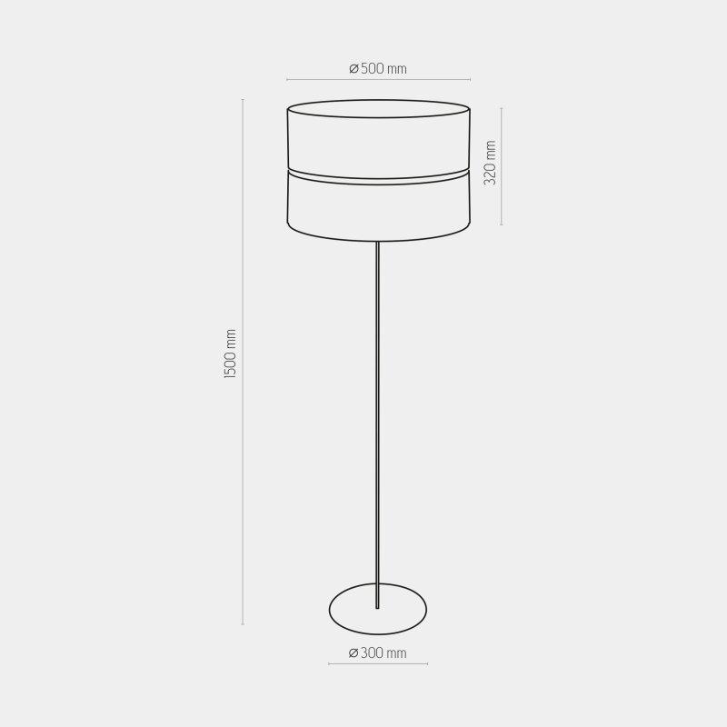 Торшер TK Lighting 5465 Hilton - фото 2 Торшер TK Lighting 5465 Hilton - фото 2