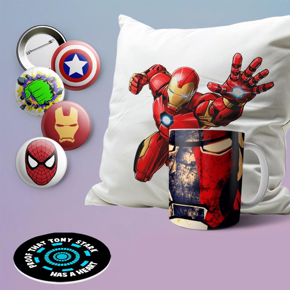 Подарочный набор бокс Iron Man (331) Подарочный набор бокс Iron Man (331)