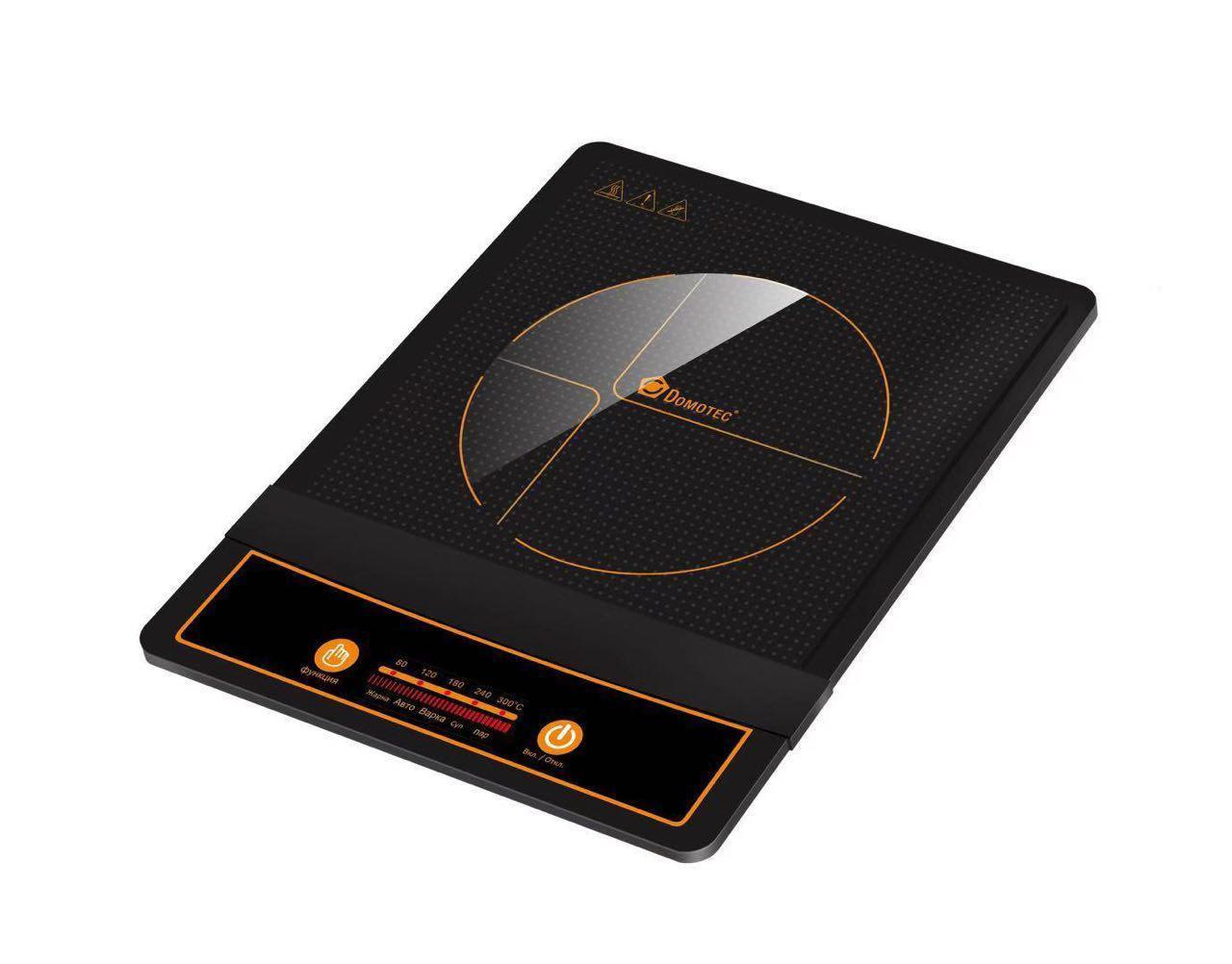 Плита настольная Domotec 5832MS индукционная одноконфорочная 2000 Вт (26fc2ebd)