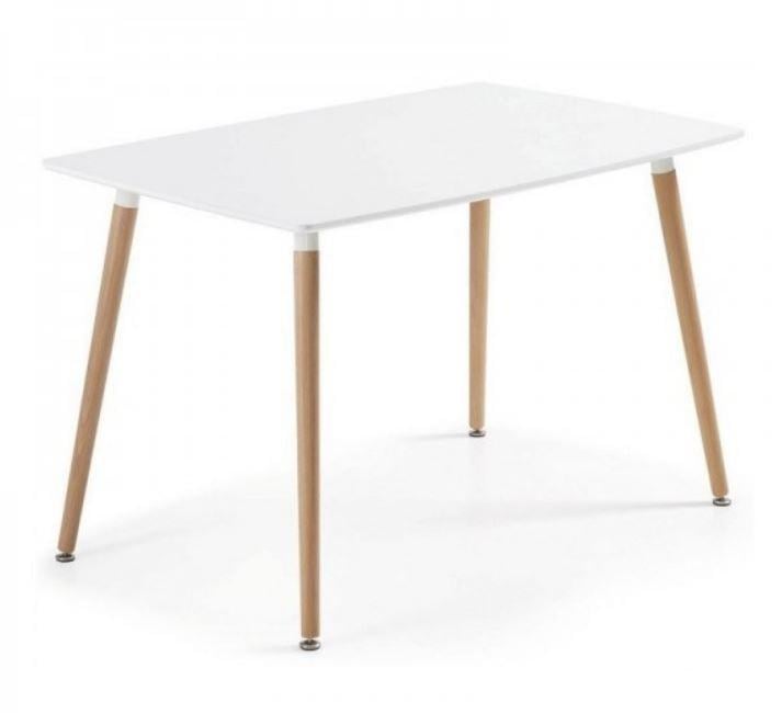 Обеденный стол прямоугольный Group SDM Нури 120х80 дерево/МДФ Белый