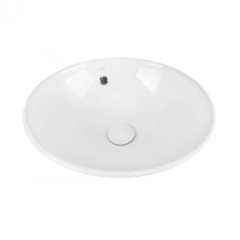 Раковина-чаша QTap Robin 383х383х175 с донным клапаном White (QT1311L408W) - фото 3