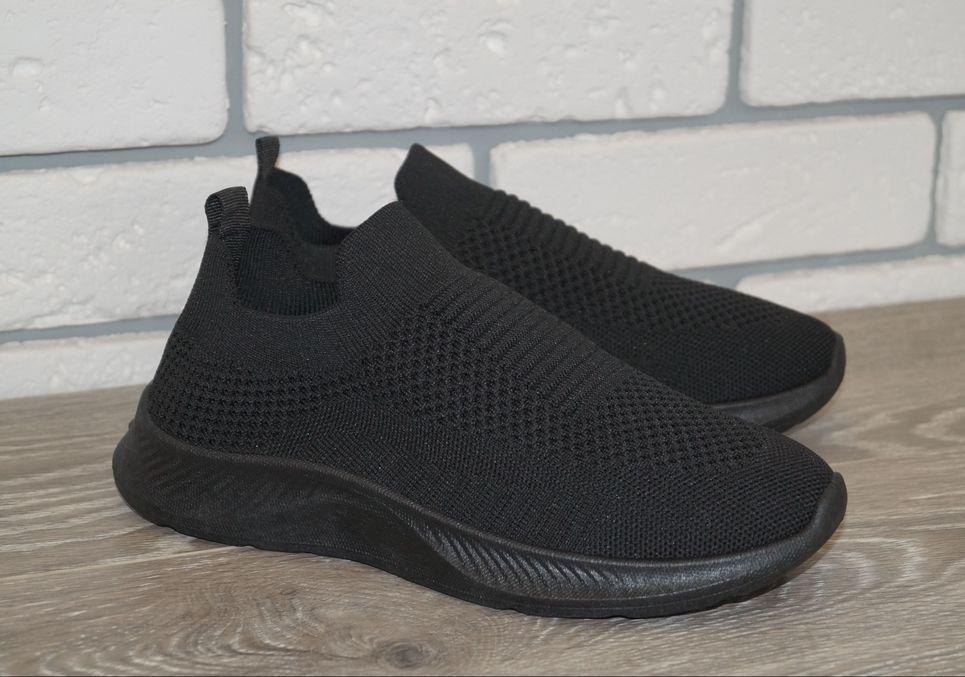 Кроссовки подростковые текстильные Stilli р. 38 24,5 см Черный (30835-38)