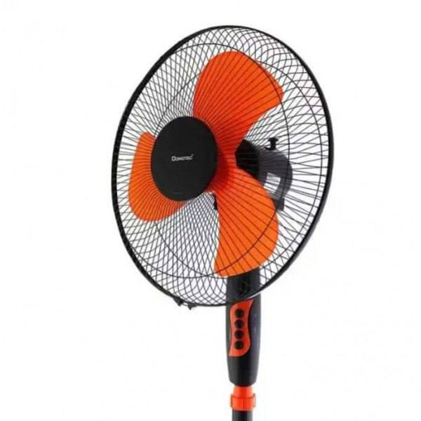 Вентилятор підлоговий Domotek MS-1620 40 Вт Чорний/Помаранчевий (CLS55) - фото 7