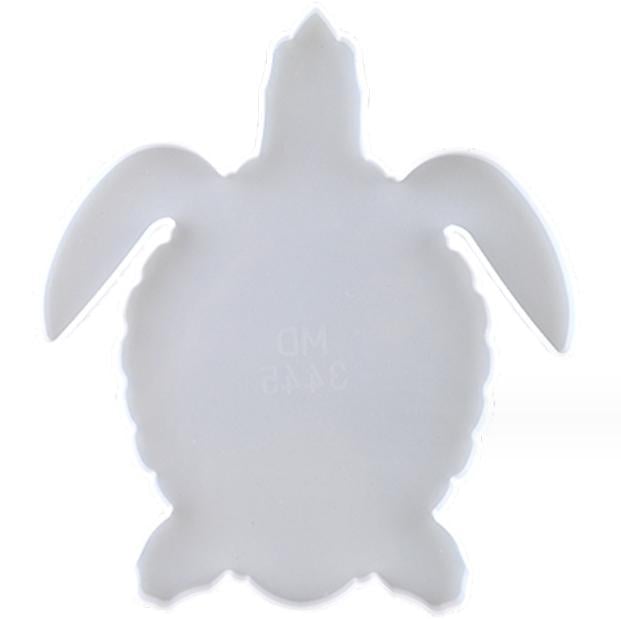 Форма-молд поднос декоративный Черепаха из эпоксидной смолы 220х195х10 мм (3810)