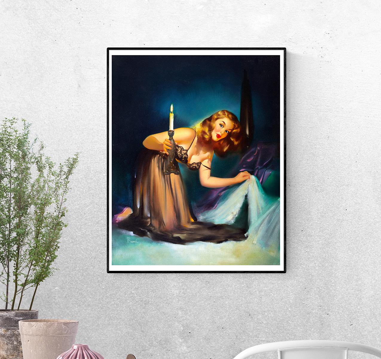 Постер Скрытые сокровища, 1949 год. Эдуард Рунчи формат А-1 (pin_up010119_Poster)