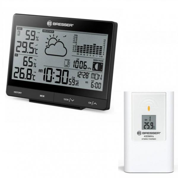 Метеостанція Bresser Tendence WSX Black