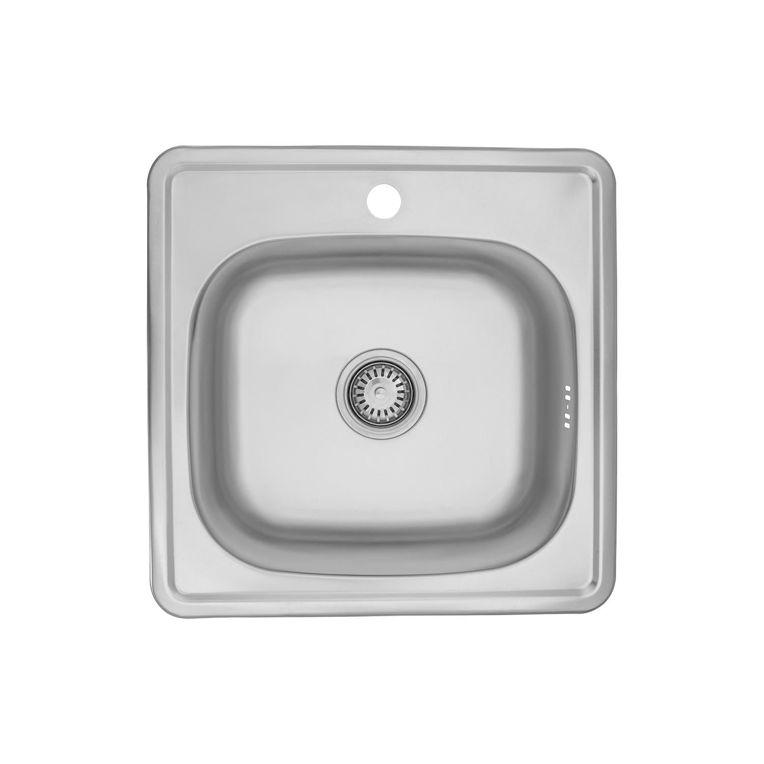 Мойка для кухни Kroner KRP Satin 4848 0,6 мм (CV022759) Мойка для кухни Kroner KRP Satin 4848 0,6 мм (CV022759)
