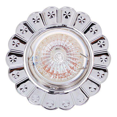 Светильник встроенный Horoz Electric Papatya HL759 Хром матовый