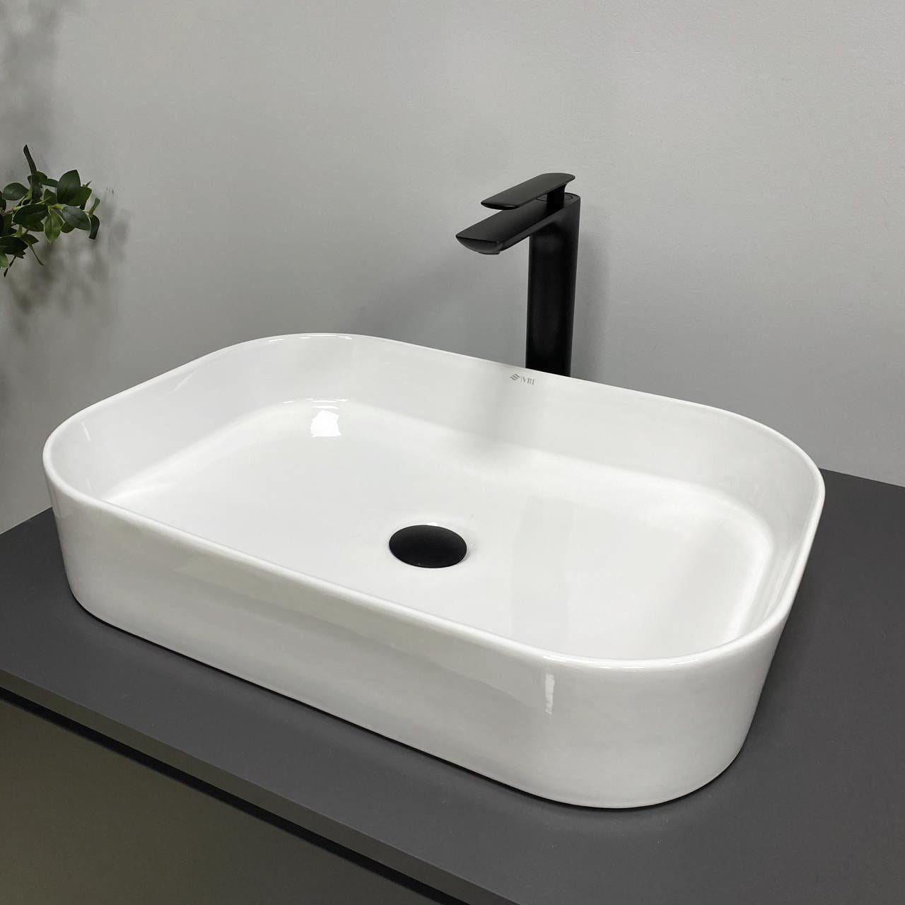 Раковина VBI VESTONE 55 накладной White (2619580585)