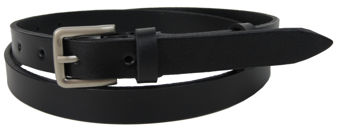 Ремень женский из натуральной кожи Skipper 1639-20 2 см Черный