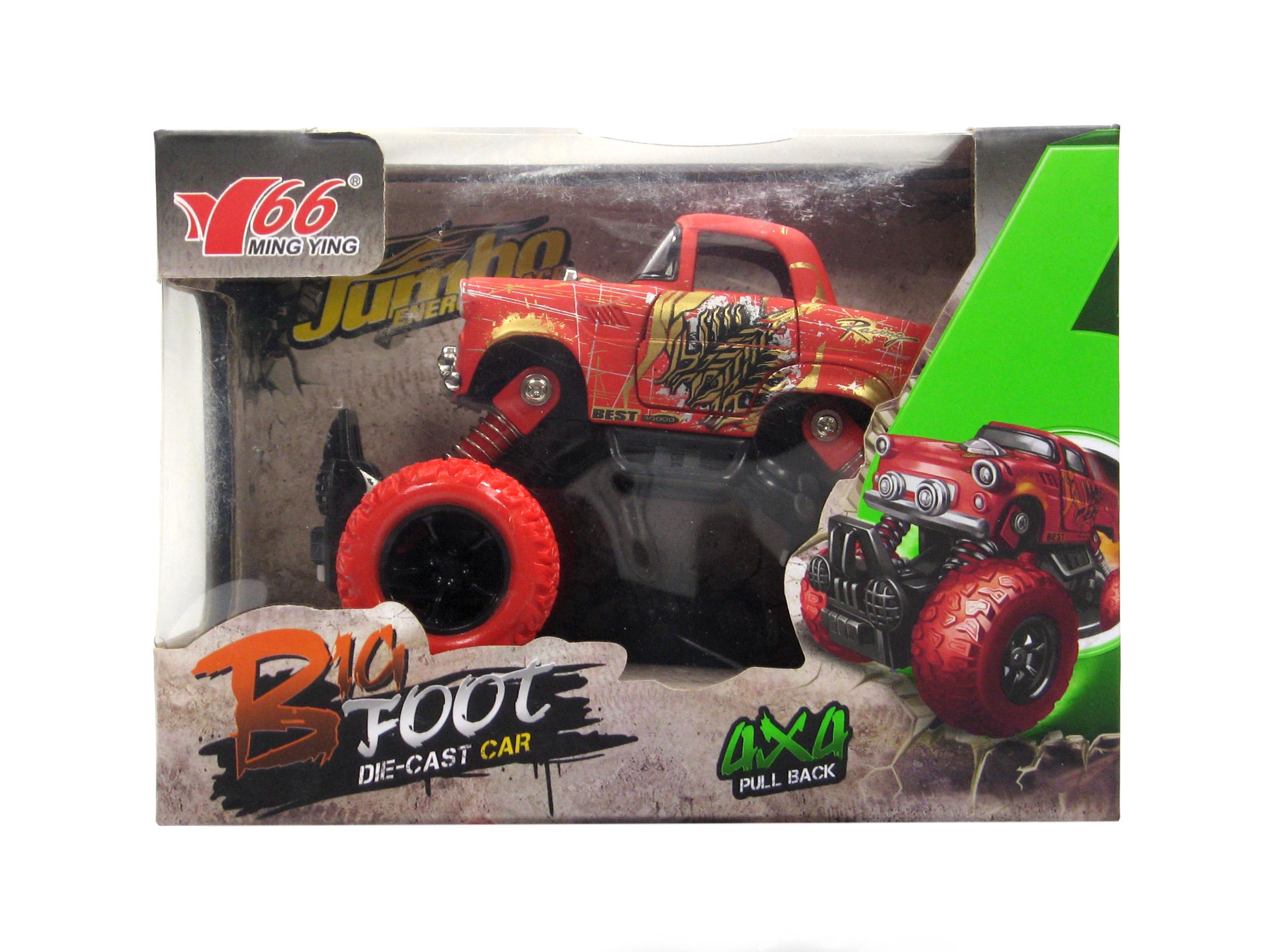 Модель позашляховика інерційна MY66-Y1123R Big Foot 1:36 - фото 9