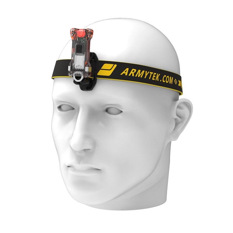 Ліхтар-брелок з налобним кріпленням Armytek Zippy WR Червоний (23700397) - фото 3