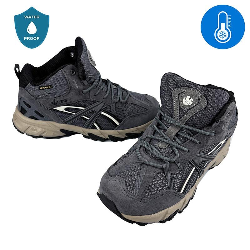 Черевики чоловічі зимові термо 2999-2 p. 42 26,5 см Сірий - фото 2 Черевики чоловічі зимові термо 2999-2 p. 42 26,5 см Сірий - фото 2