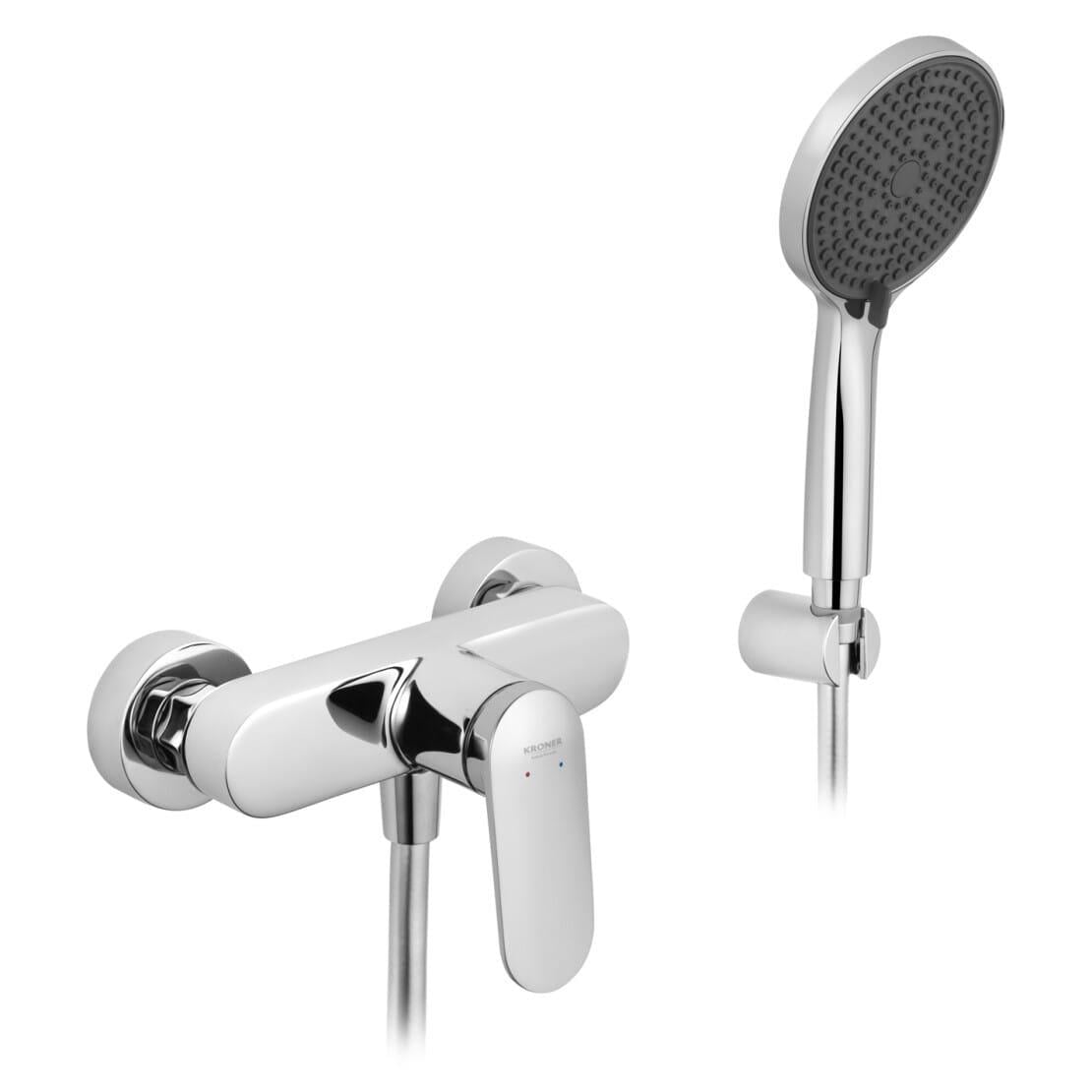 Смеситель для душа Kroner Element 211411-0101 однорычажный Хром (CV035965)