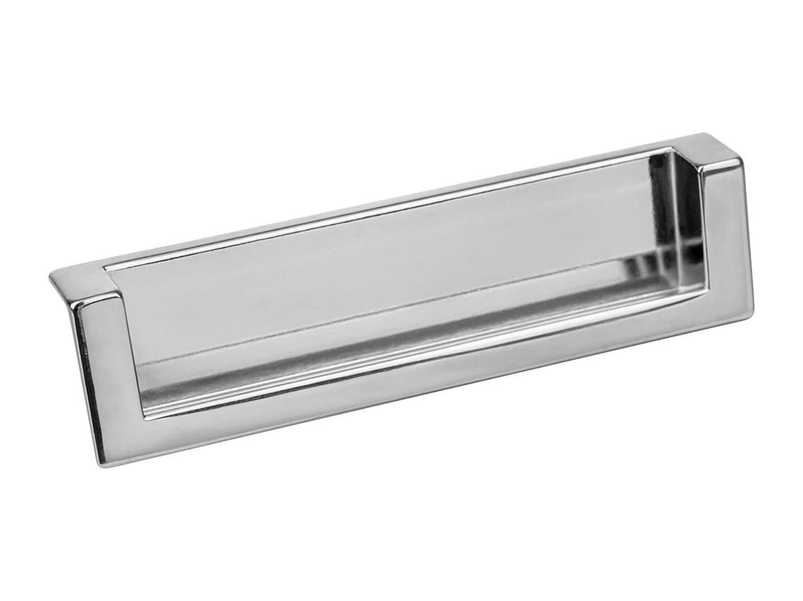 Мебельная ручка врезная Gamet UN50-0128-G0004 Хром