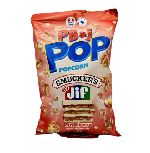 Попкорн Candy Pop Popcorn Smucker's Strawberry 149 г (2516890119)