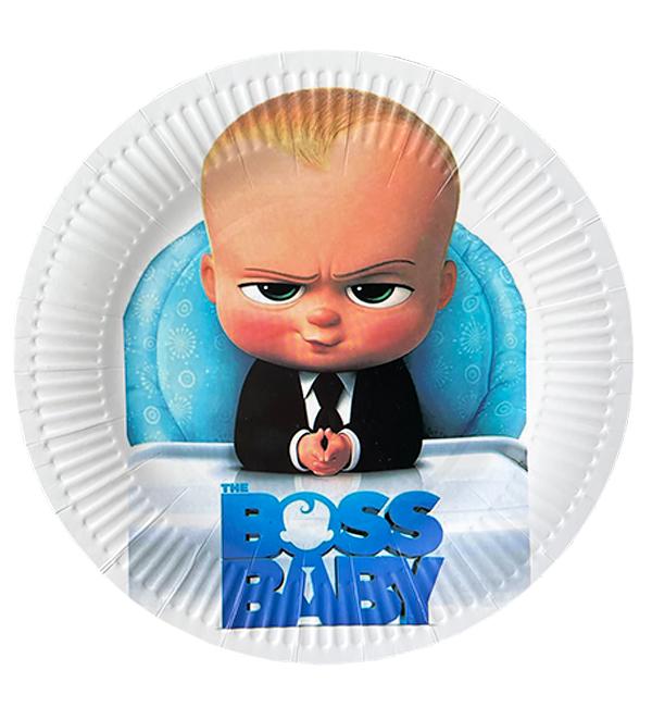 Тарілки одноразові Baby Boss 10 шт. 23 см (10886473) - фото 1