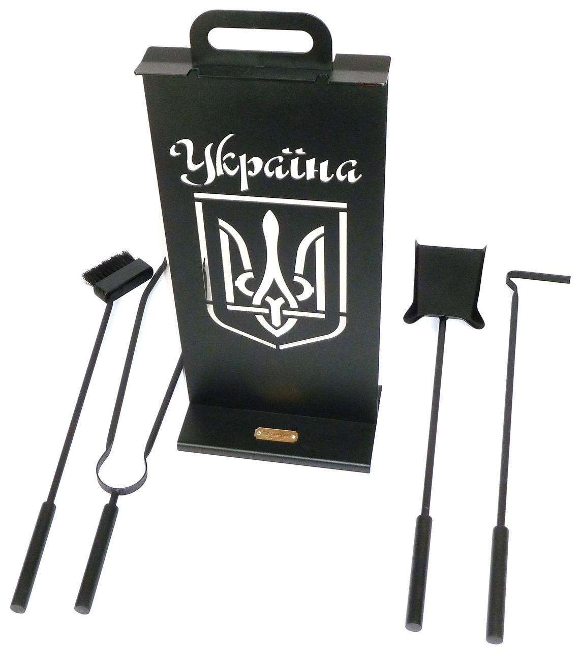 Набор для камина Украина 4 инструмента (692) - фото 6 Набор для камина Украина 4 инструмента (692) - фото 6
