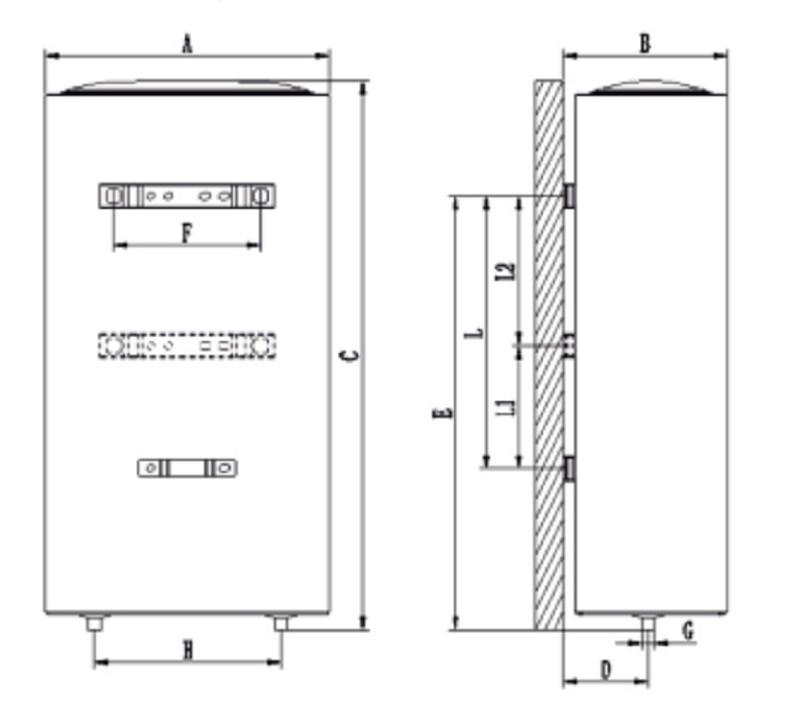 Бойлер Ocean Flat Basic с мокрым ТЭНом 50 л - фото 9