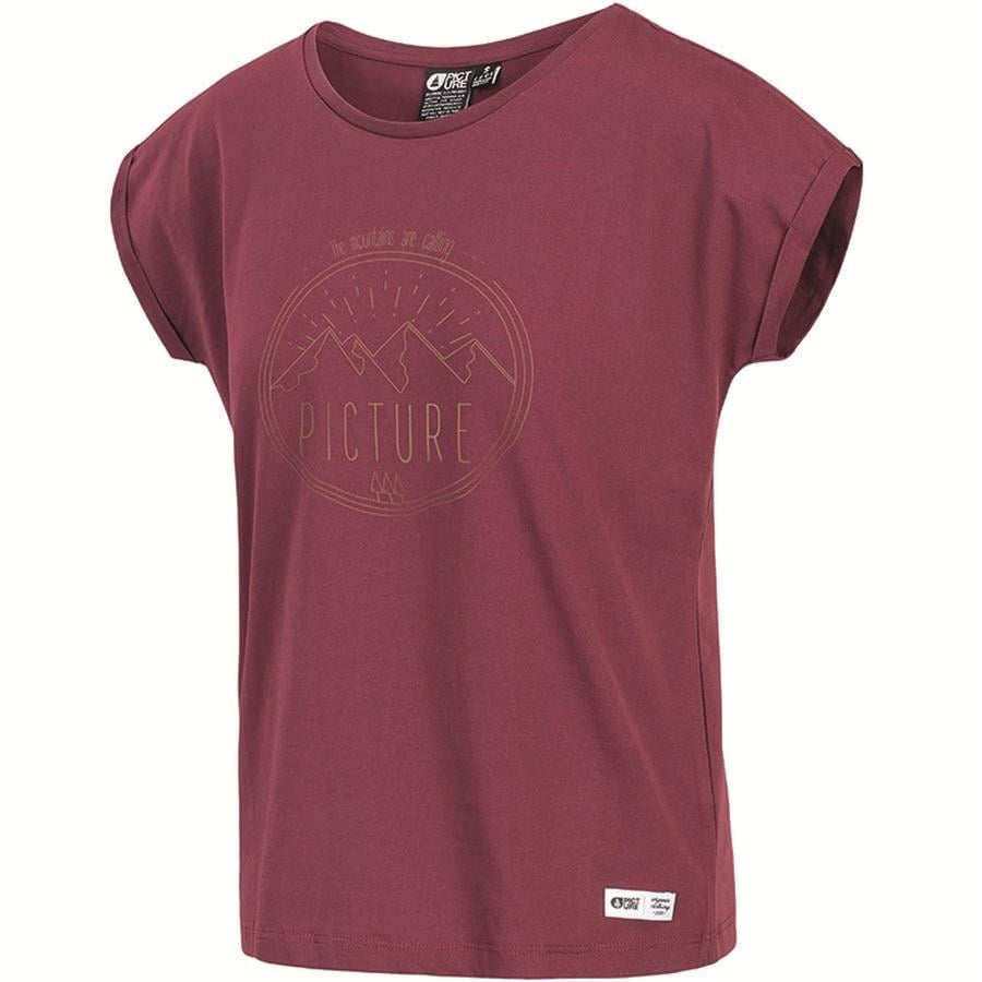 Футболка Picture Organic LizWTS317 L Burgundy