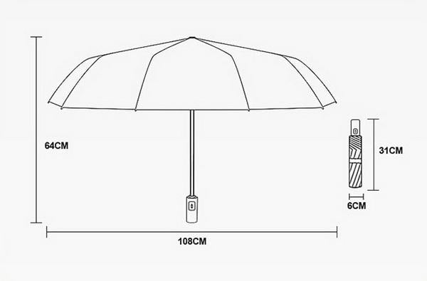 Парасоля автоматична від дощу/сонця/антивітер 12 спиць (15-105) - фото 6 Парасоля автоматична від дощу/сонця/антивітер 12 спиць (15-105) - фото 6