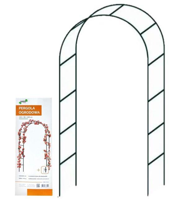 Арка для квітів Пергола 140x38x240 см (26029081) - фото 2 Арка для квітів Пергола 140x38x240 см (26029081) - фото 2