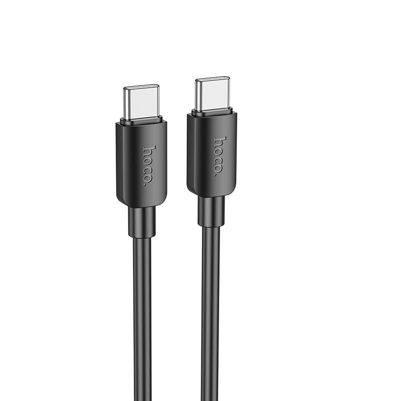 Кабель для зарядки Hoco X96 Type-C-Type-C Hyper fast charging data cable 1 м Чорний (5d8211ab)