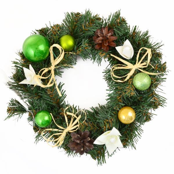 Венок з декором Novogod’Ko Карамелька 24 см (904487)