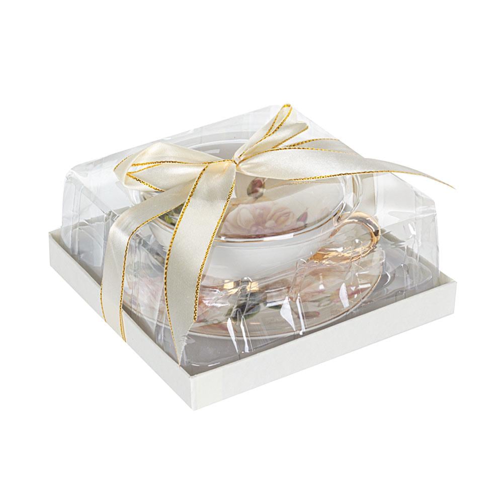 Чашка чайна порцелянова з блюдцем Lefard 975-072 200 мл - фото 5 Чашка чайна порцелянова з блюдцем Lefard 975-072 200 мл - фото 5