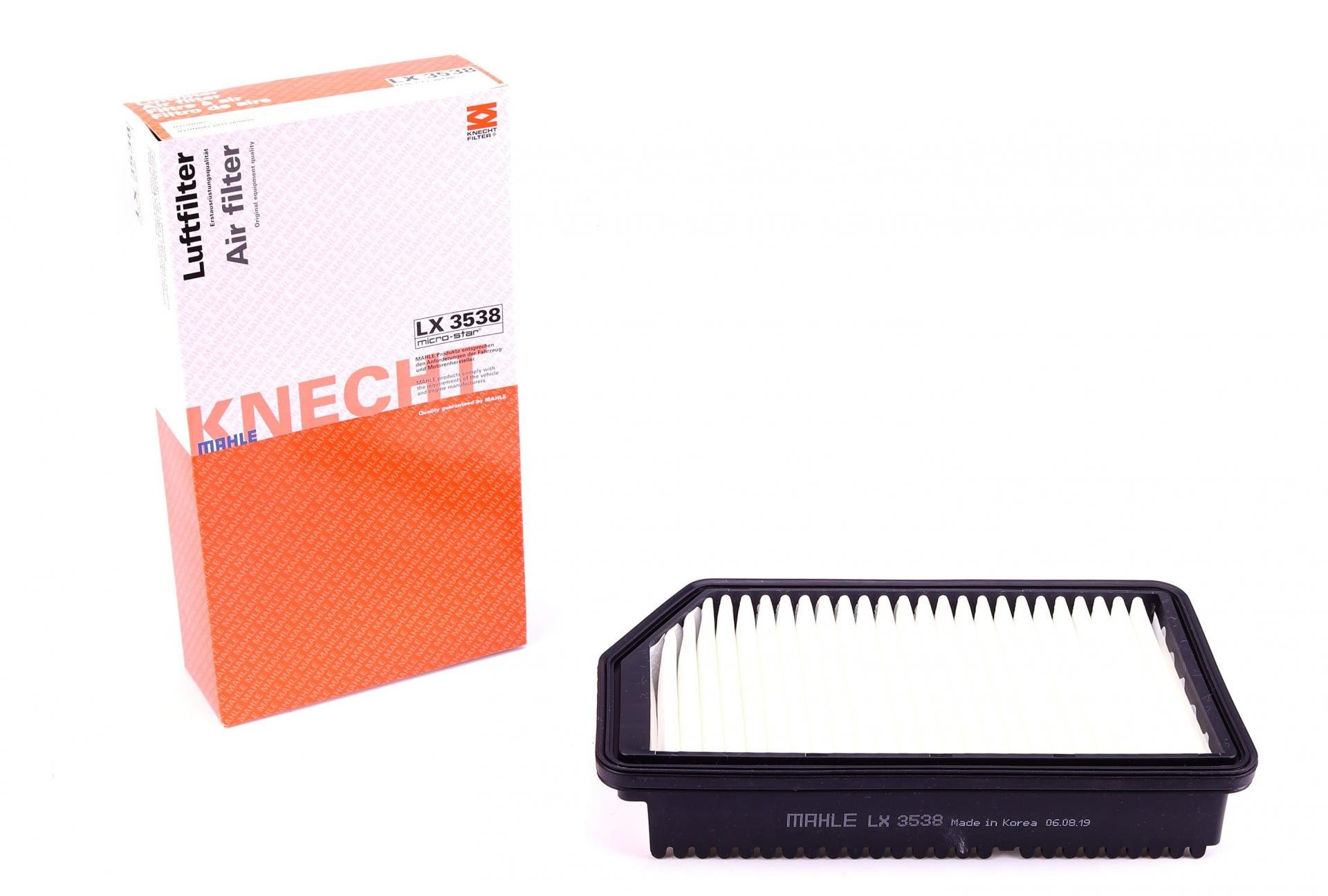 Фильтр воздушный KNECHT для Hyundai I30/ Kia Cee D 1,6CRDI 12- (LX 3538)