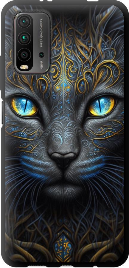 Чохол на Xiaomi Redmi 9T Кішка (5548b-2257-42517)
