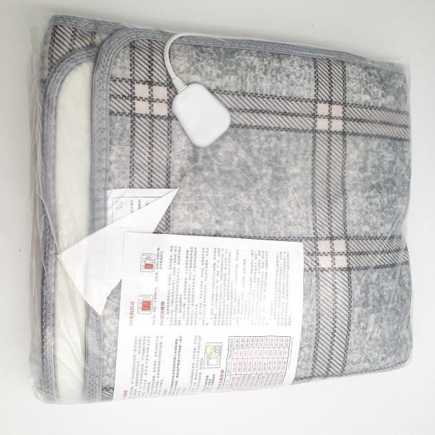 Электропростынь Клетка 2 режима работы 150x170 см Серый - фото 5 Электропростынь Клетка 2 режима работы 150x170 см Серый - фото 5