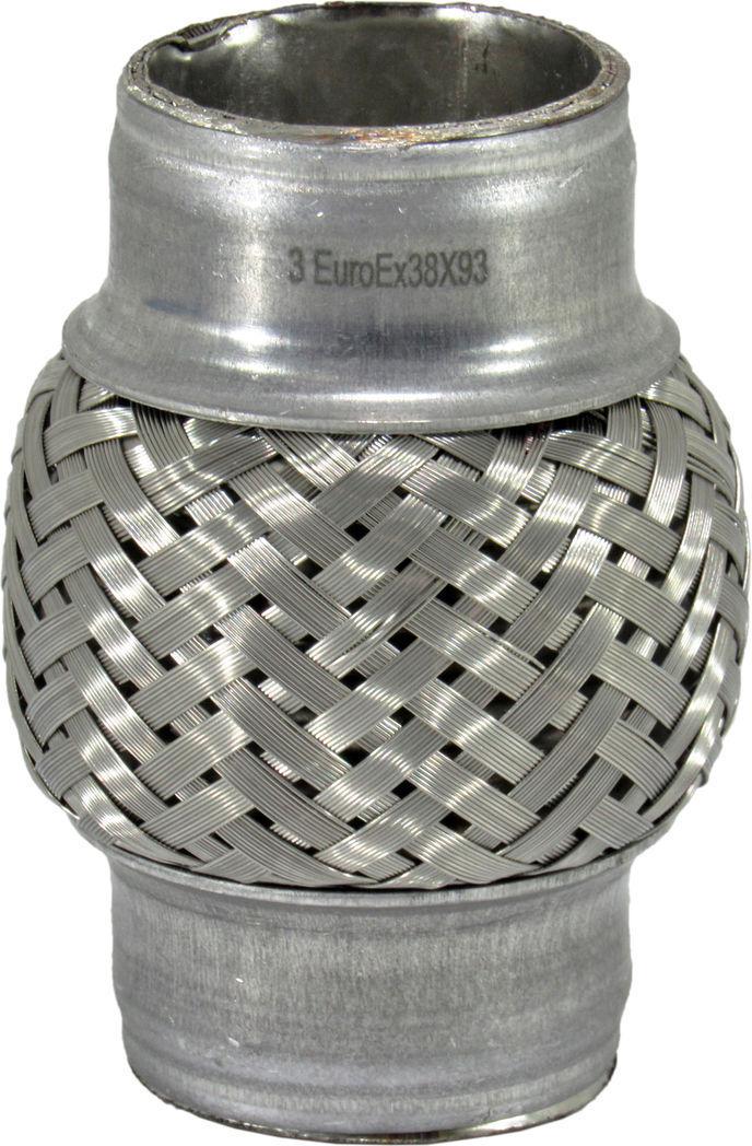 Гофра глушителя EuroEx 3-х шаровая длинный фланец 38х93 мм (38X93)