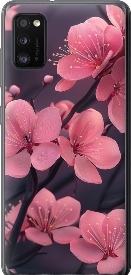 Чехол на Samsung Galaxy A41 A415F Пурпурная сакура (6075u-1886-42517) Чехол на Samsung Galaxy A41 A415F Пурпурная сакура (6075u-1886-42517)