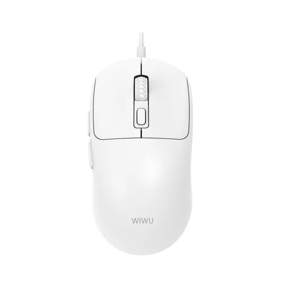 Компьютерная мышка проводная WIWU WM111 USB 2.0 White (6977703656886)