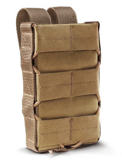 Підсумок Cordura 500D під магазин АК оперативний з пластиковими вставками Койот
