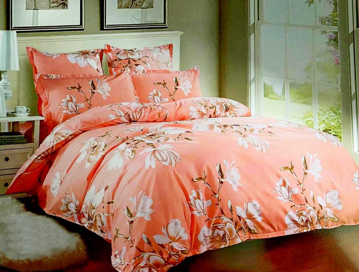 Постельное белье евро Vital S-53 из сатина (DR007122)