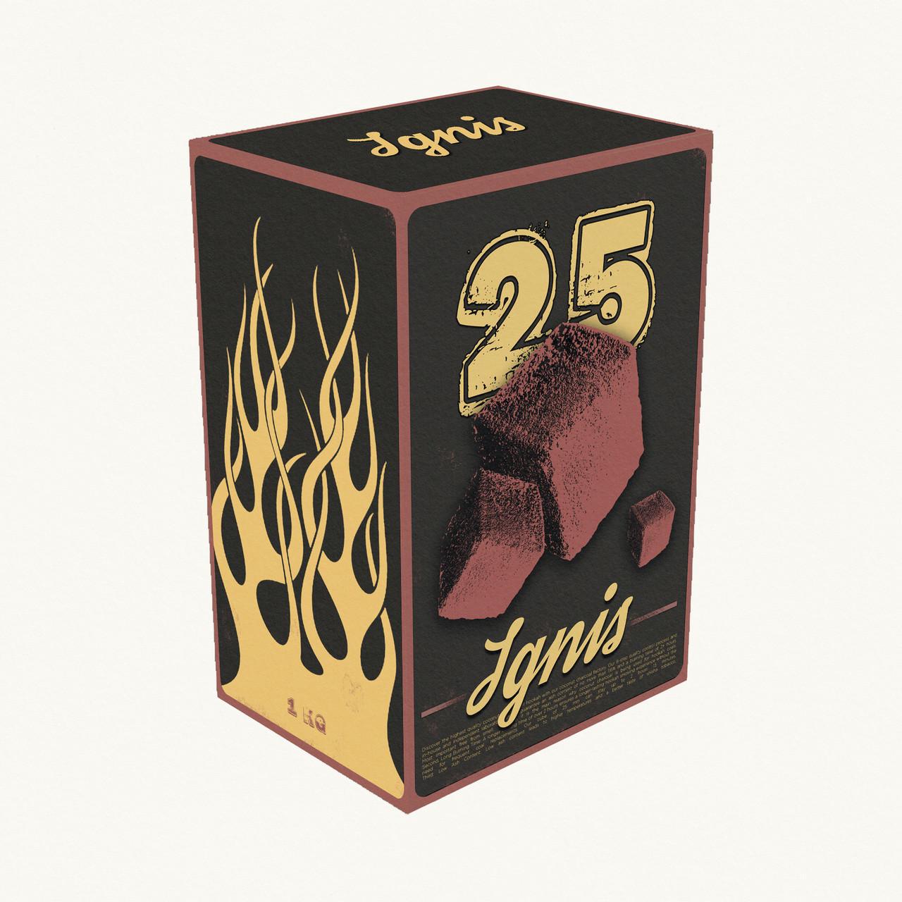 Уголь кокосовый Ignis C25 1 кг (2736992739)