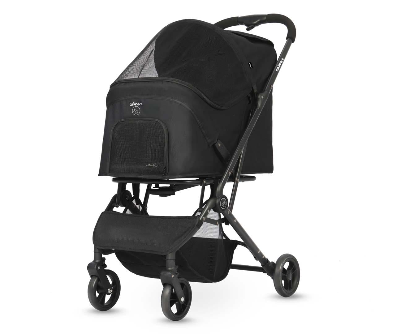 Тележка для домашних животных Qppet Pettie Pet Black (5061047482216)
