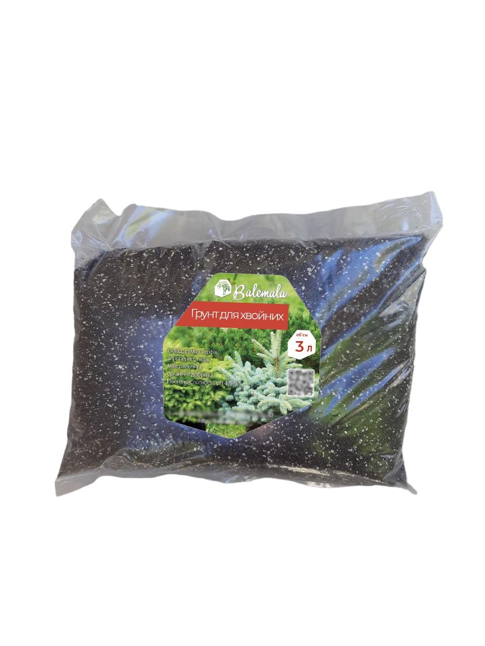 Грунт мінеральний для хвойних 3 л (23363436) - фото 1