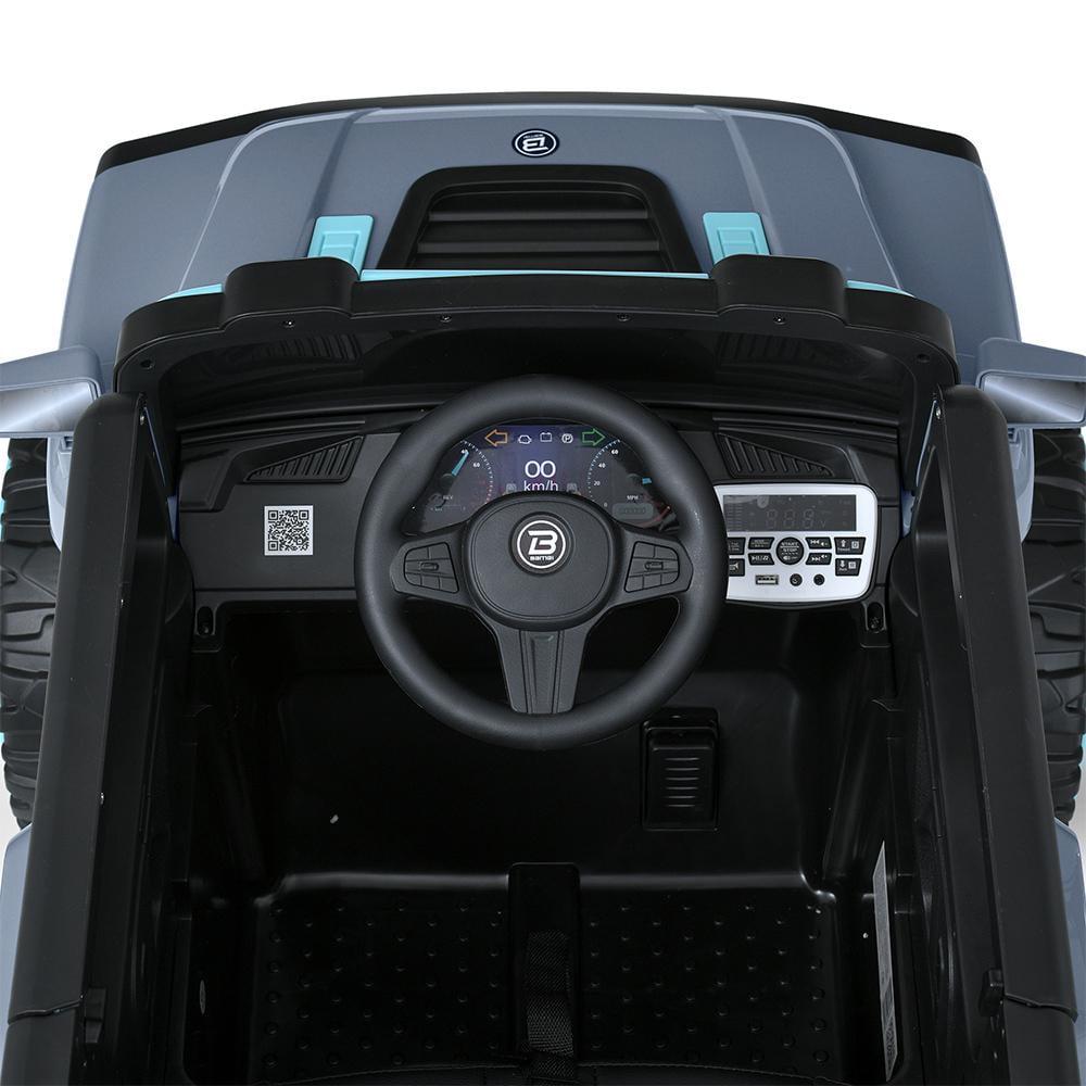 Детский электромобиль Bambi джип M 5822EBLR 24V Серый - фото 7 Детский электромобиль Bambi джип M 5822EBLR 24V Серый - фото 7