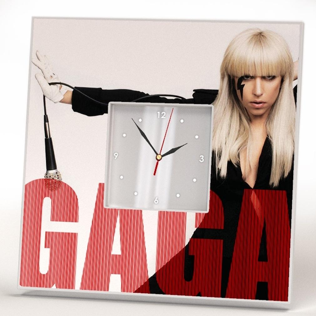 Часы Lady Gaga 260x260 мм (C00848)